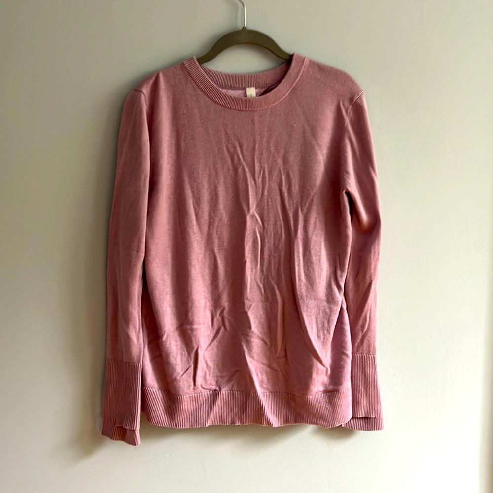 Lululemon open back sweater
